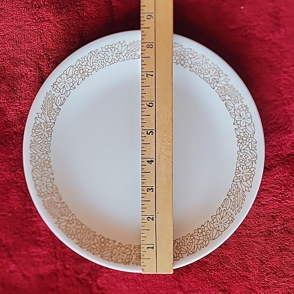 Set of 2 Corelle by Corning, Woodland Brown. Dinner and Salad Plates. - Picture 8 of 8